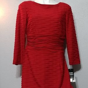 NWT Red Sandra Darren stretchy dress